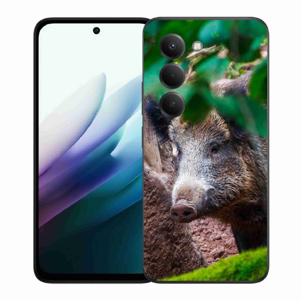 Gelový kryt mmCase na Xiaomi Redmi 15 4G/5G (171mm) - divoké prase