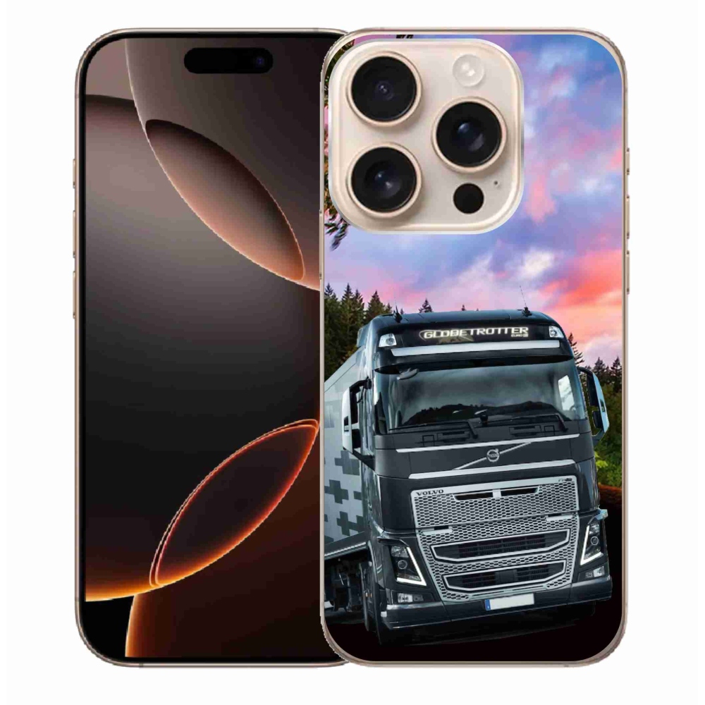 Gelový kryt mmCase na iPhone 16 Pro Max - kamion 2