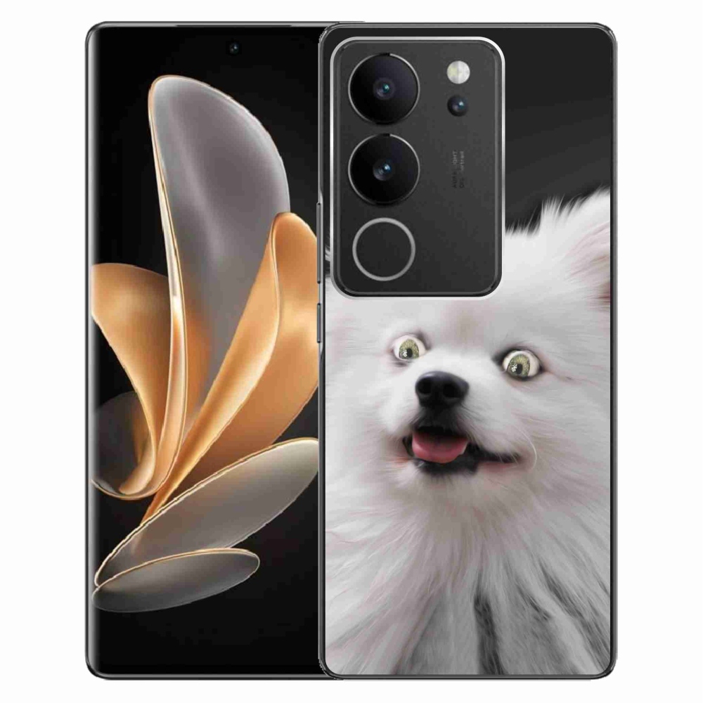 Gelový kryt mmCase na Vivo V29 5G - bílý špic
