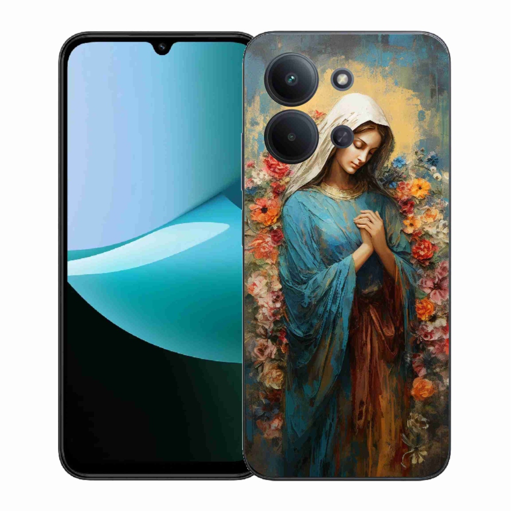 Gelový kryt mmCase na Xiaomi Redmi 15C 4G (171mm)/Poco C85 4G (171mm) - svatá žena