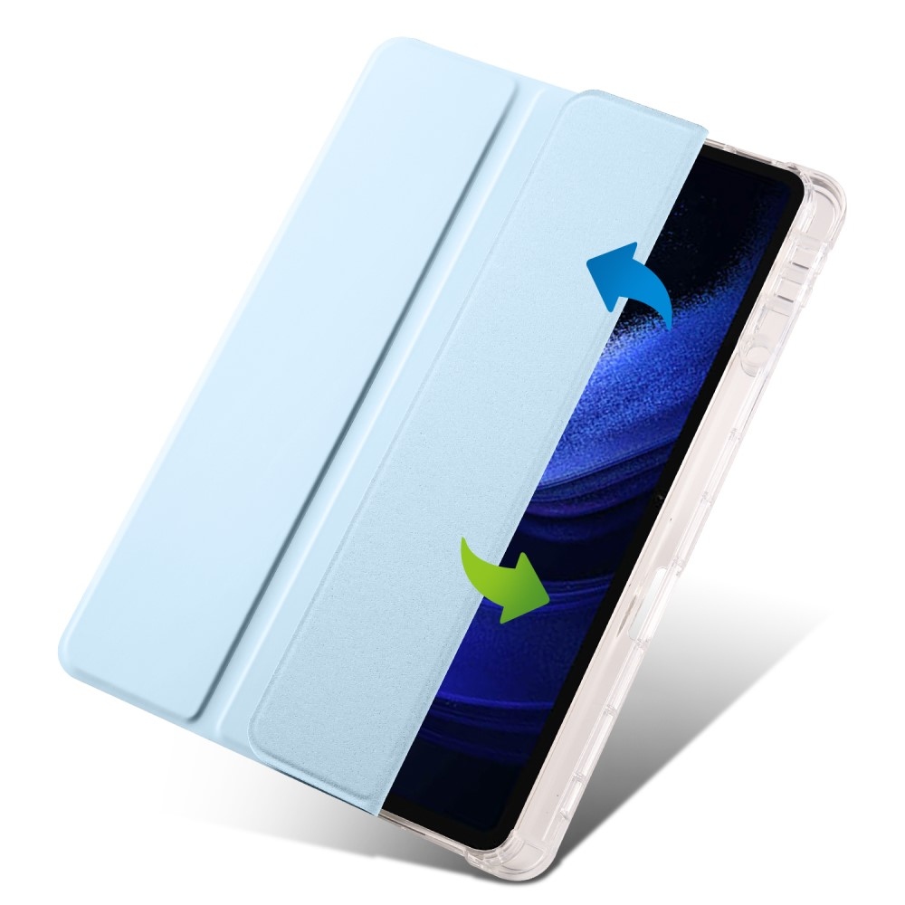 Polohovatelné pouzdro na Xiaomi Pad 6 - světlemodré