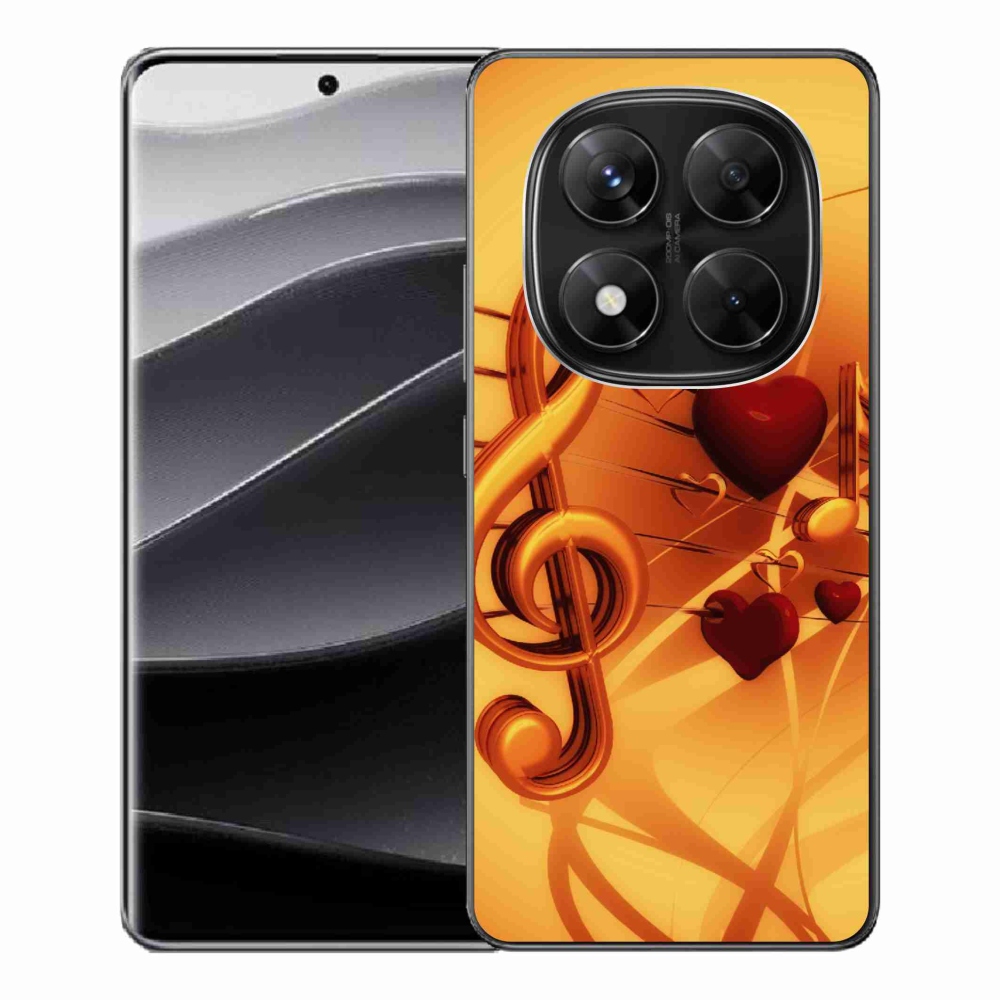 Gelový kryt mmCase na Xiaomi Redmi Note 14 Pro 5G/Poco X7 5G - noty