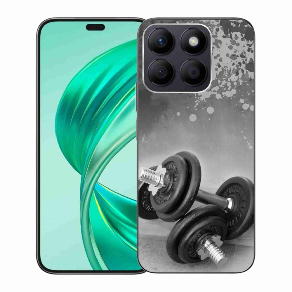 Gelový kryt mmCase na Honor X8b - činky 1