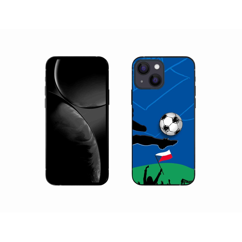 Gelový kryt mmCase na iPhone 13 mini 5.4 - fanoušci fotbalu