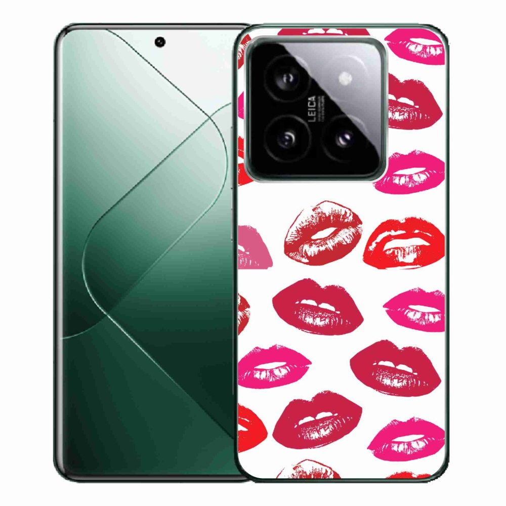 Gelový kryt mmCase na Xiaomi 14 Pro - rty