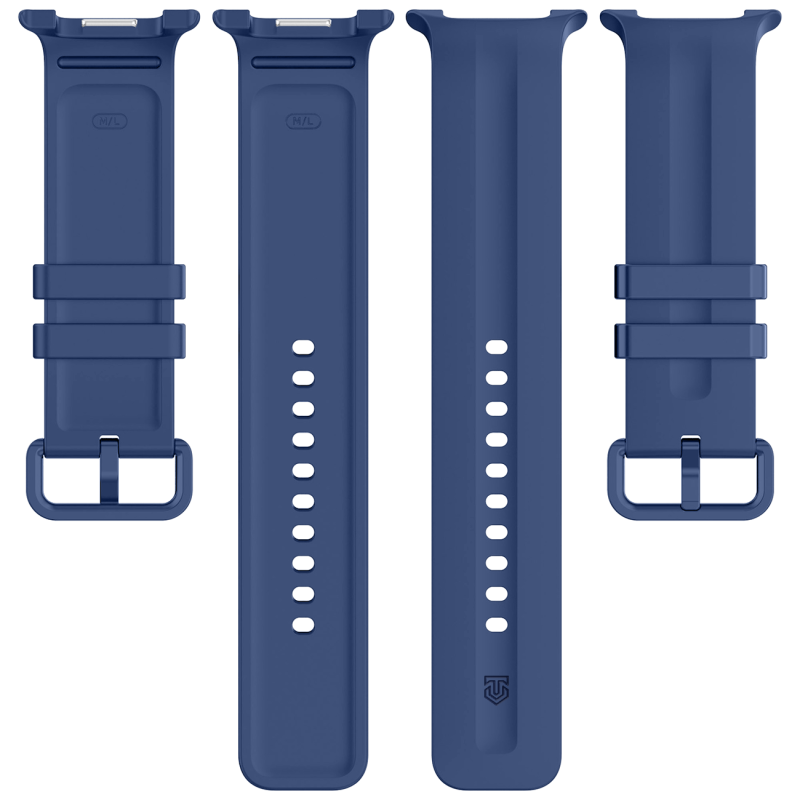 Tactical Silikonový Řemínek pro Samsung Galaxy Watch 8/9 Blue