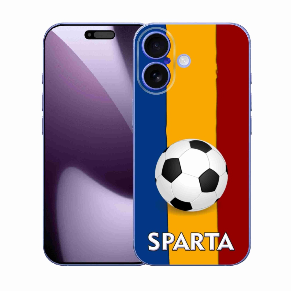 Gelový kryt mmCase na iPhone 17 - fotbal 1