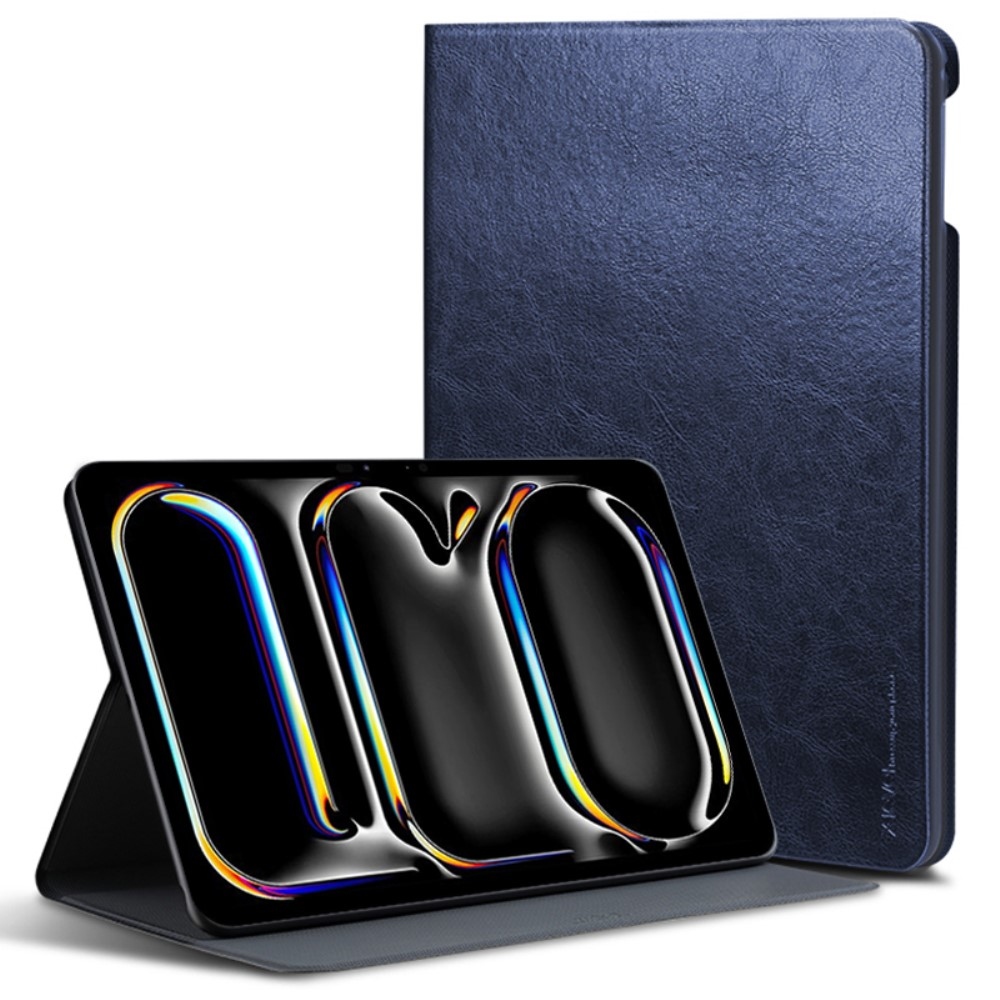 X-Level chytré zavírací pouzdro na iPad Pro 13 (2024) - tmavěmodré