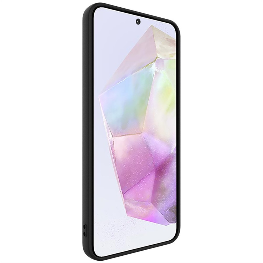 IMK matný gelový obal na Samsung Galaxy A56 5G - černý