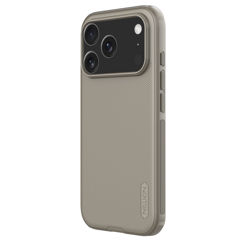Nillkin Super Frosted PRO Zadní Kryt pro Apple iPhone 17 Pro Max Golden