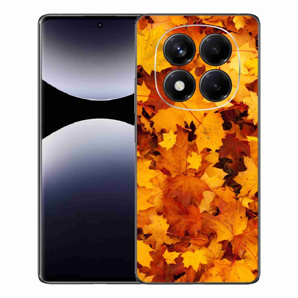 Gelový kryt mmCase na Xiaomi Redmi Note 14 Pro - javorové listy