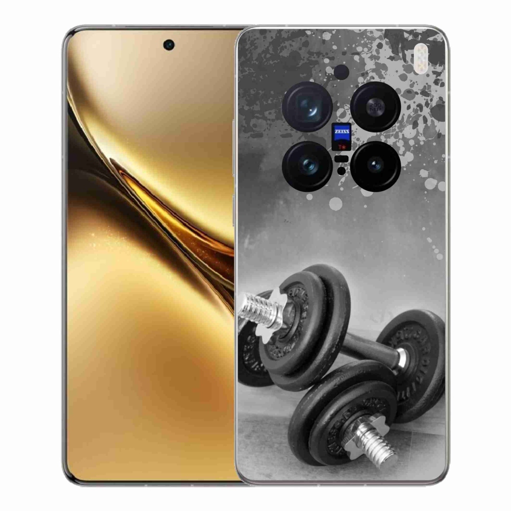 Gelový kryt mmCase na Vivo X200 Pro 5G - činky 1