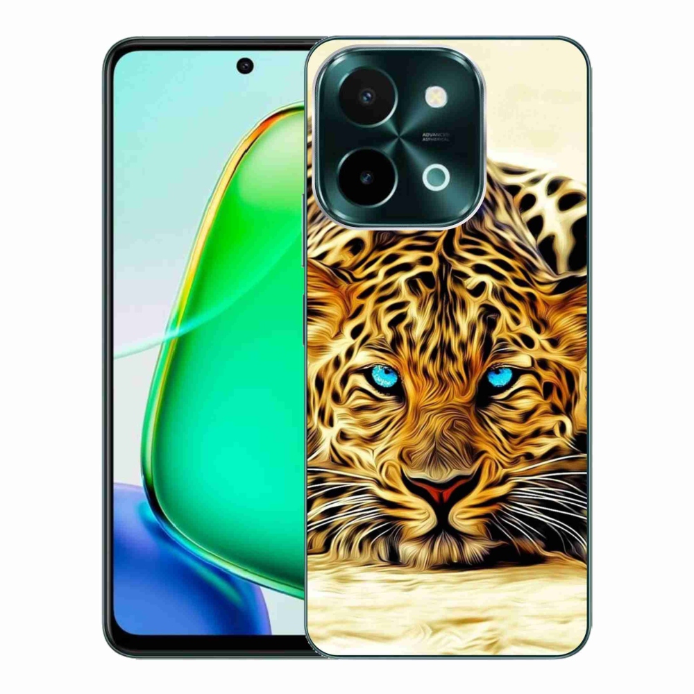 Gelový kryt mmCase na Vivo Y28 - kreslený tygr