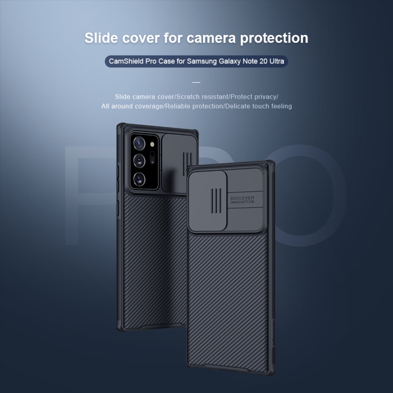 Nillkin CamShield PRO Zadní Kryt pro Samsung Galaxy Note 20 Ultra Black