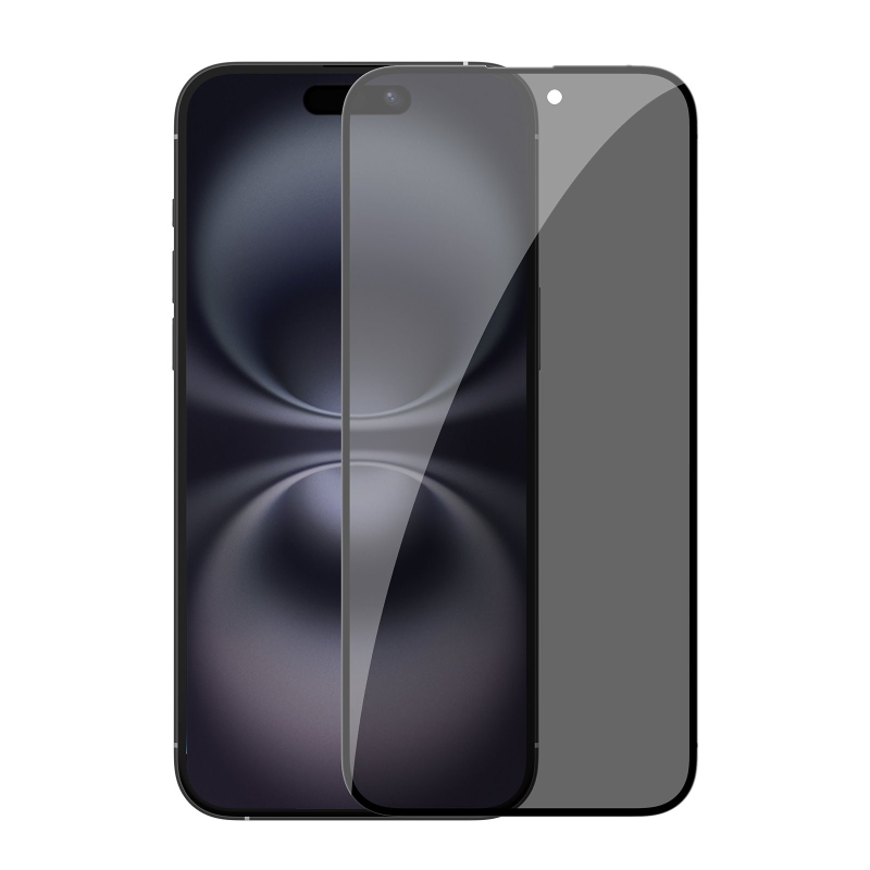 Nillkin Tvrzené Sklo 0.25mm Guardian 2.5D pro Apple iPhone 16 Black (s aplikátorem)