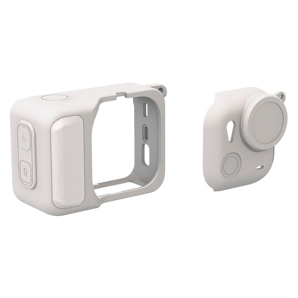 Silikonový ochranný obal s krytkou objektivu pro Insta360 GO Ultra – šedý