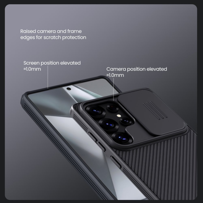 Nillkin CamShield PRO Magnetic Zadní Kryt pro Samsung Galaxy S25 Ultra Black