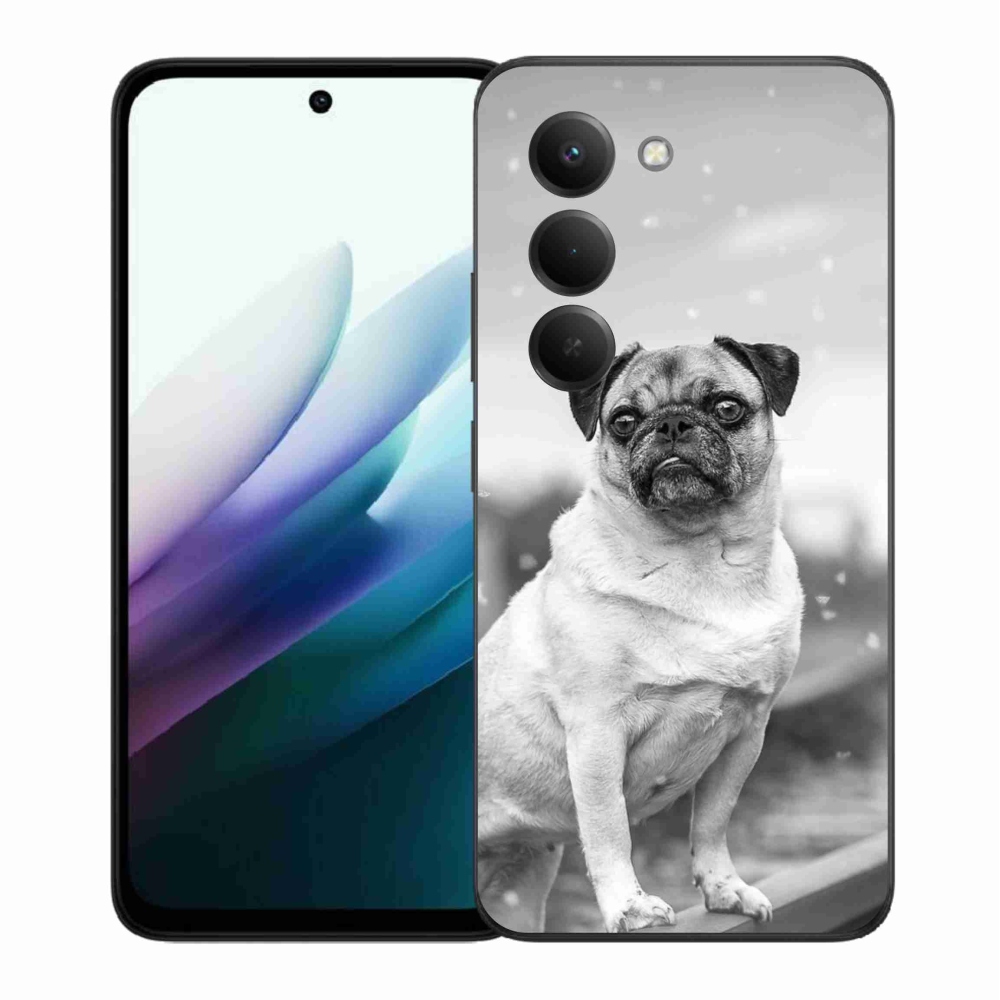 Gelový kryt mmCase na Xiaomi Redmi 15 4G/5G (171mm) - mops