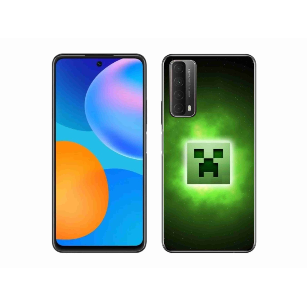 Gelový kryt mmCase na Huawei P Smart (2021) - minecraft