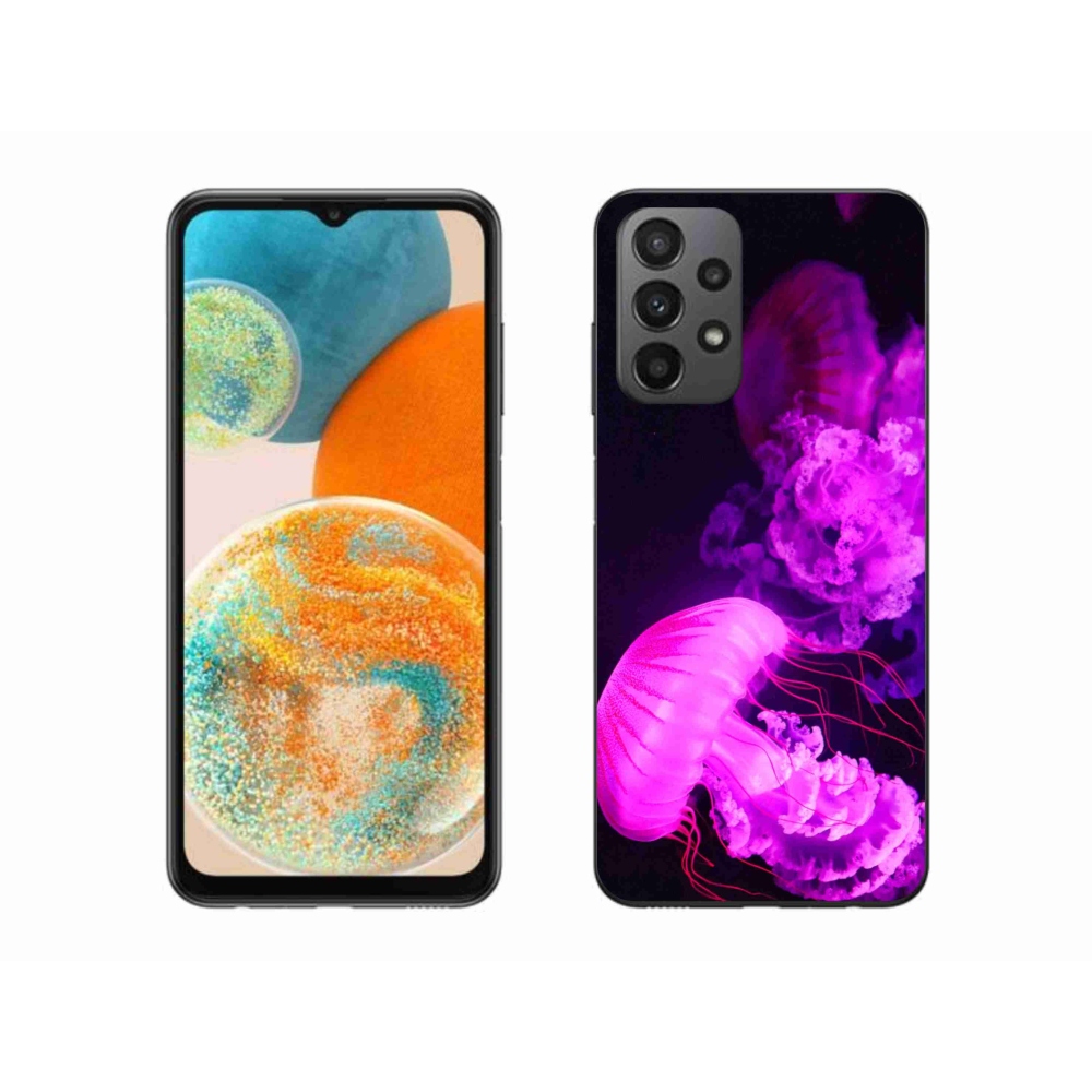 Gelový kryt mmCase na Samsung Galaxy A23 4G/5G - medúza 1