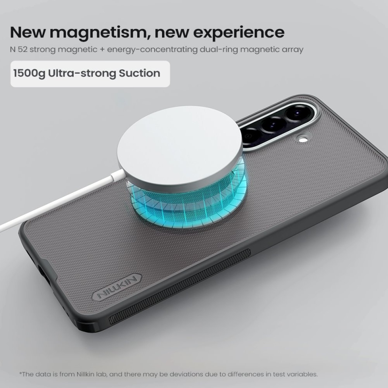 Nillkin Super Frosted PRO Magnetic Zadní Kryt pro Samsung Galaxy A57 Transparent Black