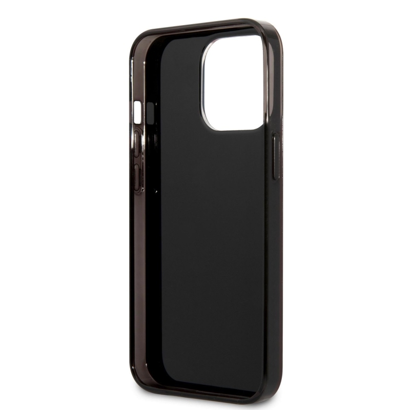 AMG Carbon Pattern Zadní Kryt pro iPhone 13 Pro Black