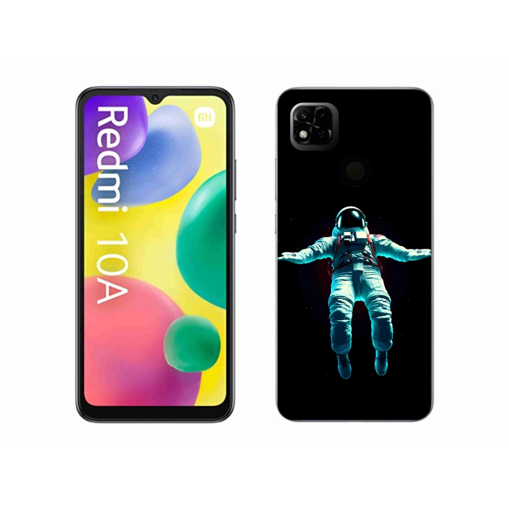 Gelový kryt mmCase na Xiaomi Redmi 10A - kosmonaut