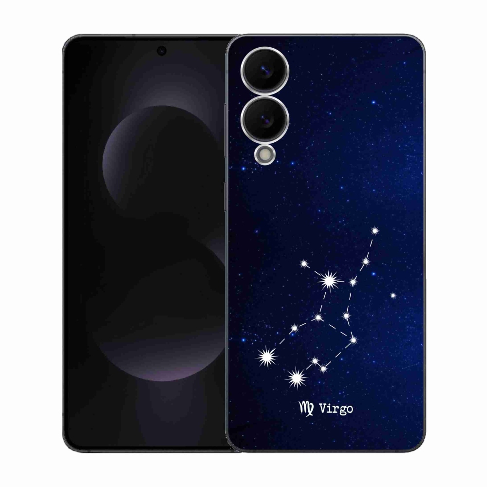 Gelový kryt mmCase na Samsung Galaxy S25 Edge - souhvězdí Panny