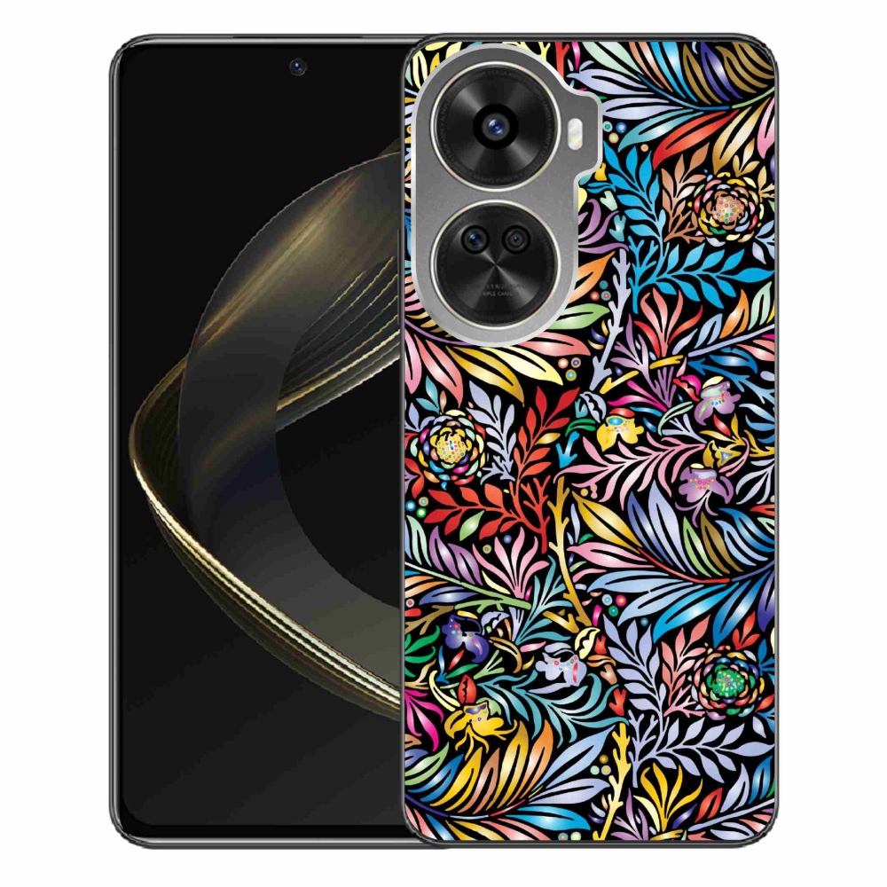 Gelový kryt mmCase na Huawei Nova 12 SE - květiny 5