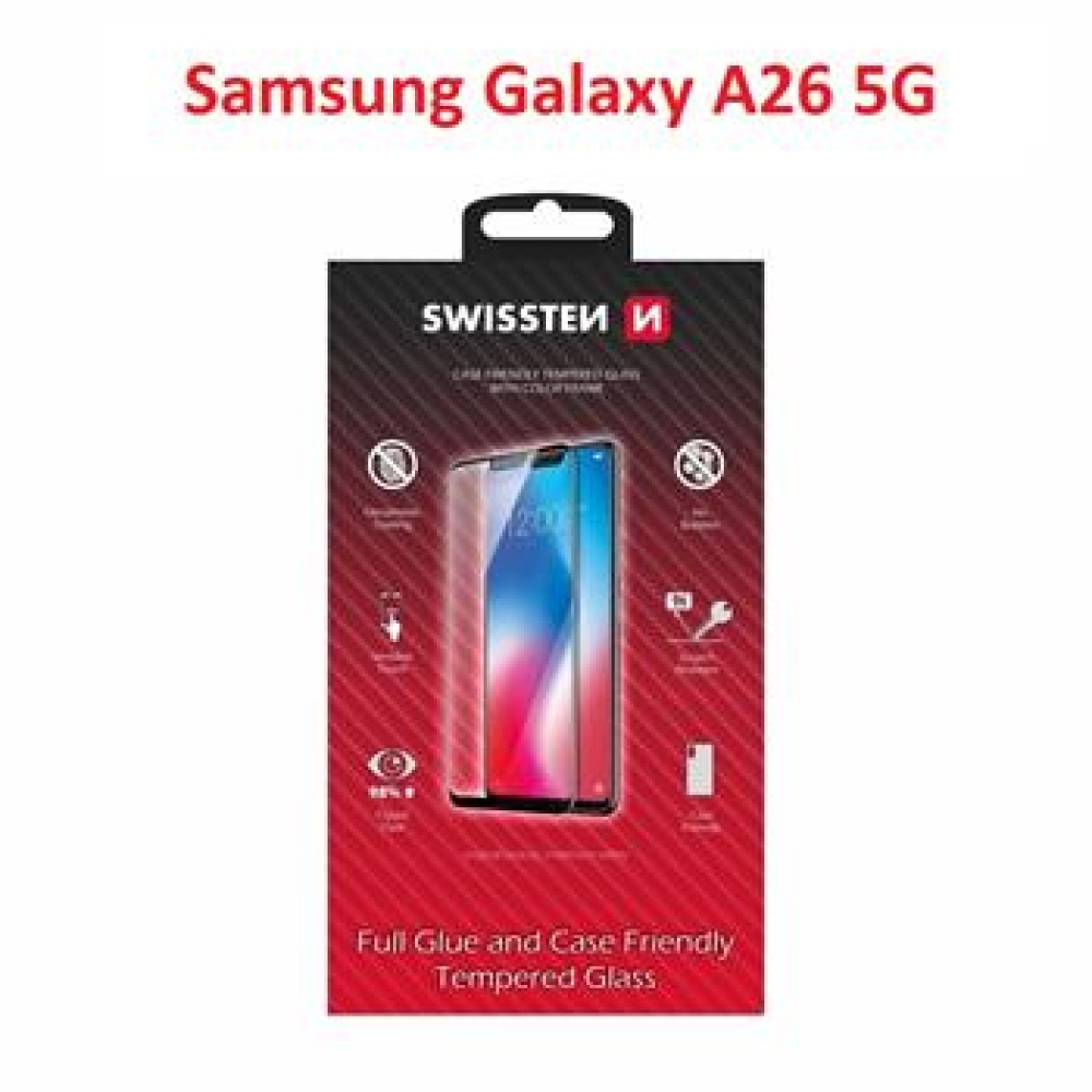 Swissten celoplošné tvrzené sklo na Samsung Galaxy A26 5G