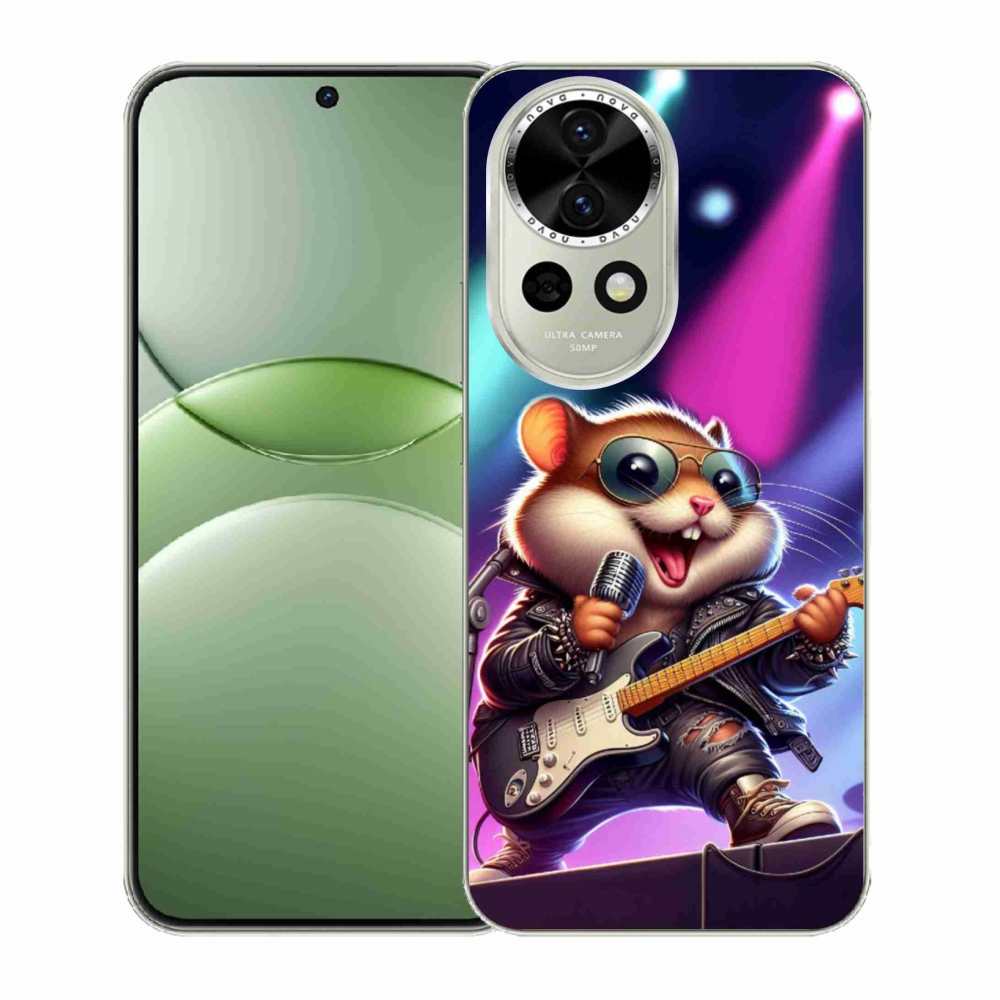 Gelový kryt mmCase na Huawei Nova 13 5G - křeček rocker