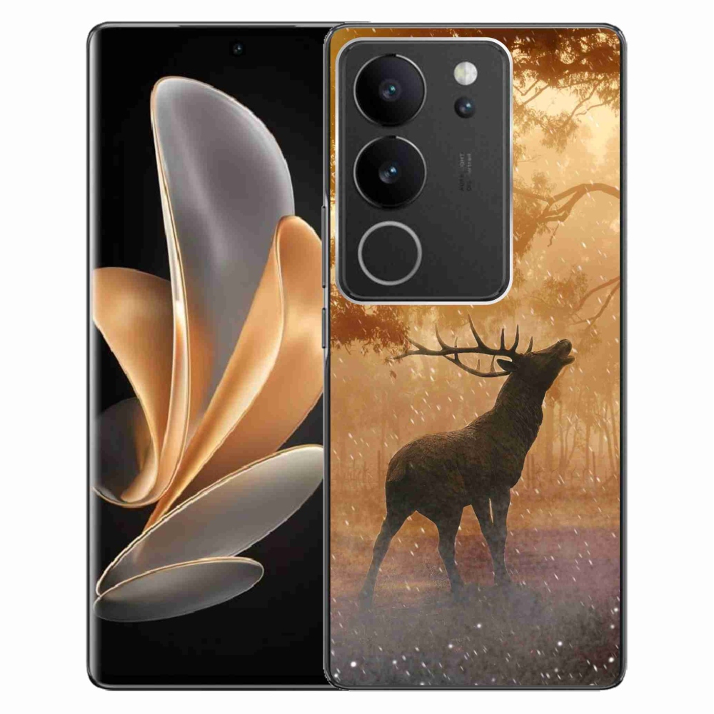 Gelový kryt mmCase na Vivo V29 5G - jelen v říji