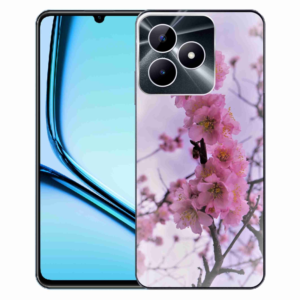 Gelový kryt mmCase na Realme Note 50 - květiny 7