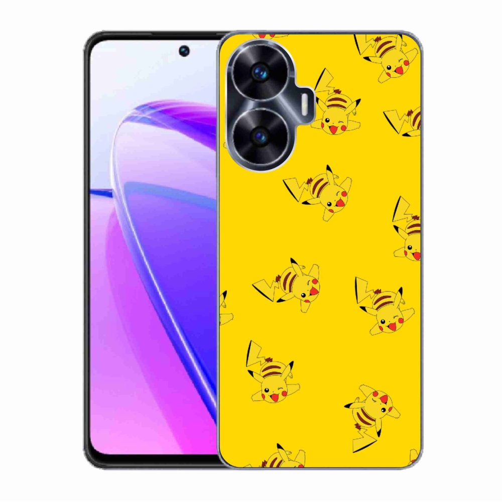 Gelový kryt mmCase na Realme C55 - pikachu