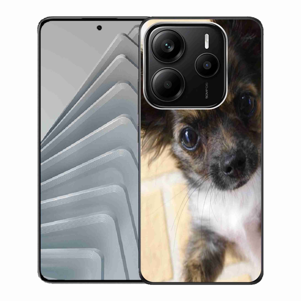 Gelový kryt mmCase na Xiaomi Redmi Note 14 5G - čivava 2