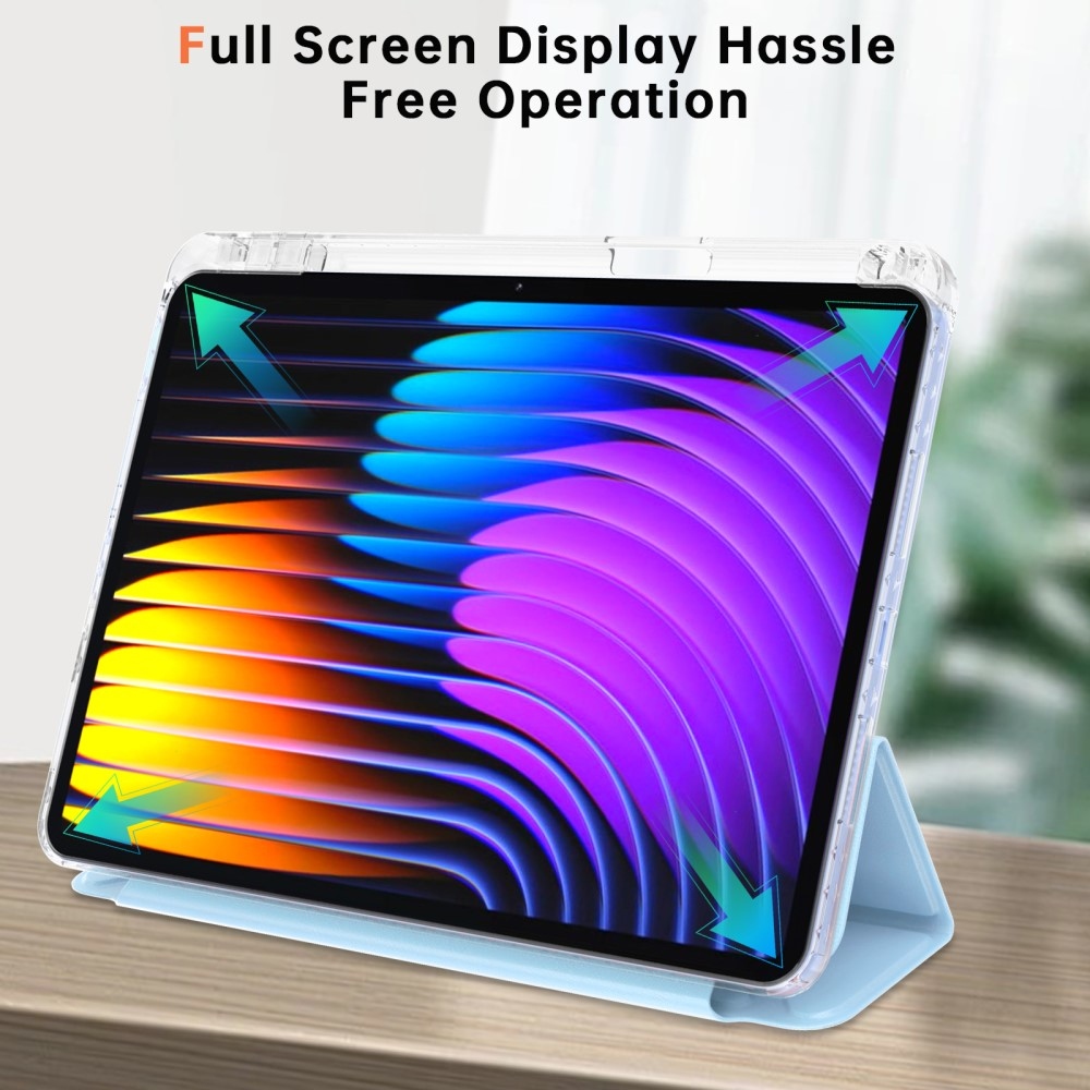 Origami chytré polohovací pouzdro na tablet Xiaomi Pad 7/7 Pro - světlemodré