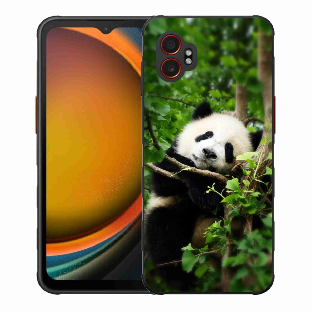 Gelový kryt mmCase na Samsung Galaxy Xcover 7 Pro - panda