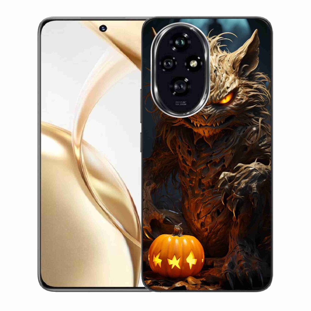 Gelový kryt mmCase na Honor 200 5G - halloweenská příšera