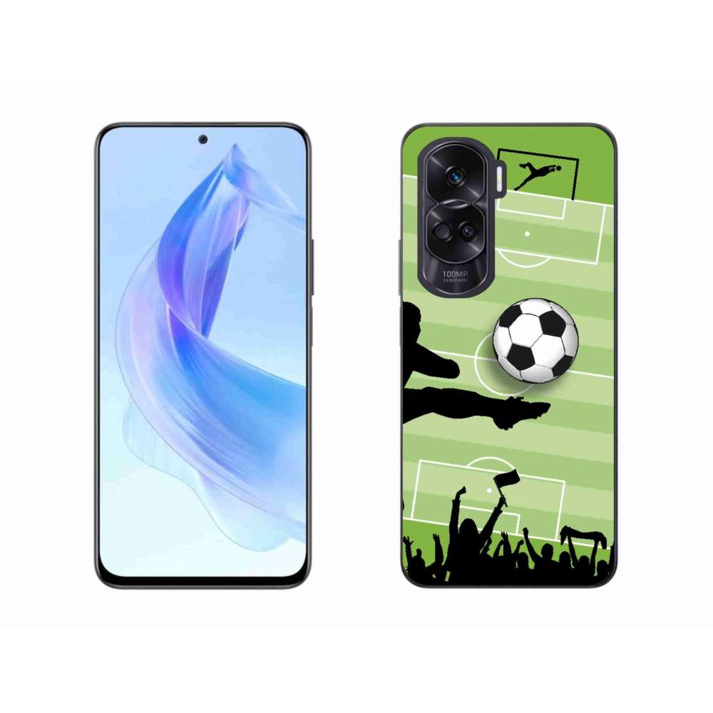 Gelový kryt mmCase na Honor 90 Lite - fotbal 3