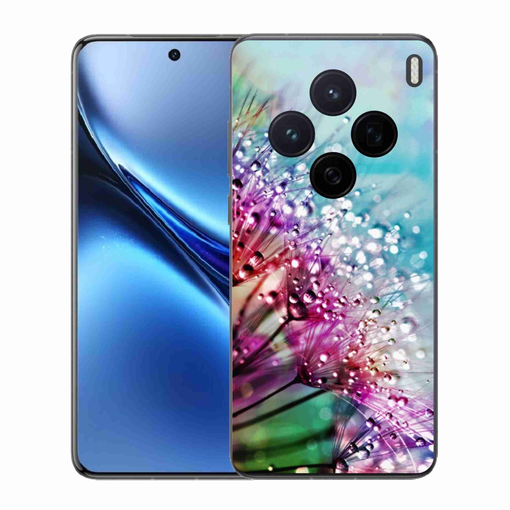 Gelový kryt mmCase na Vivo X200 5G - barevné květy