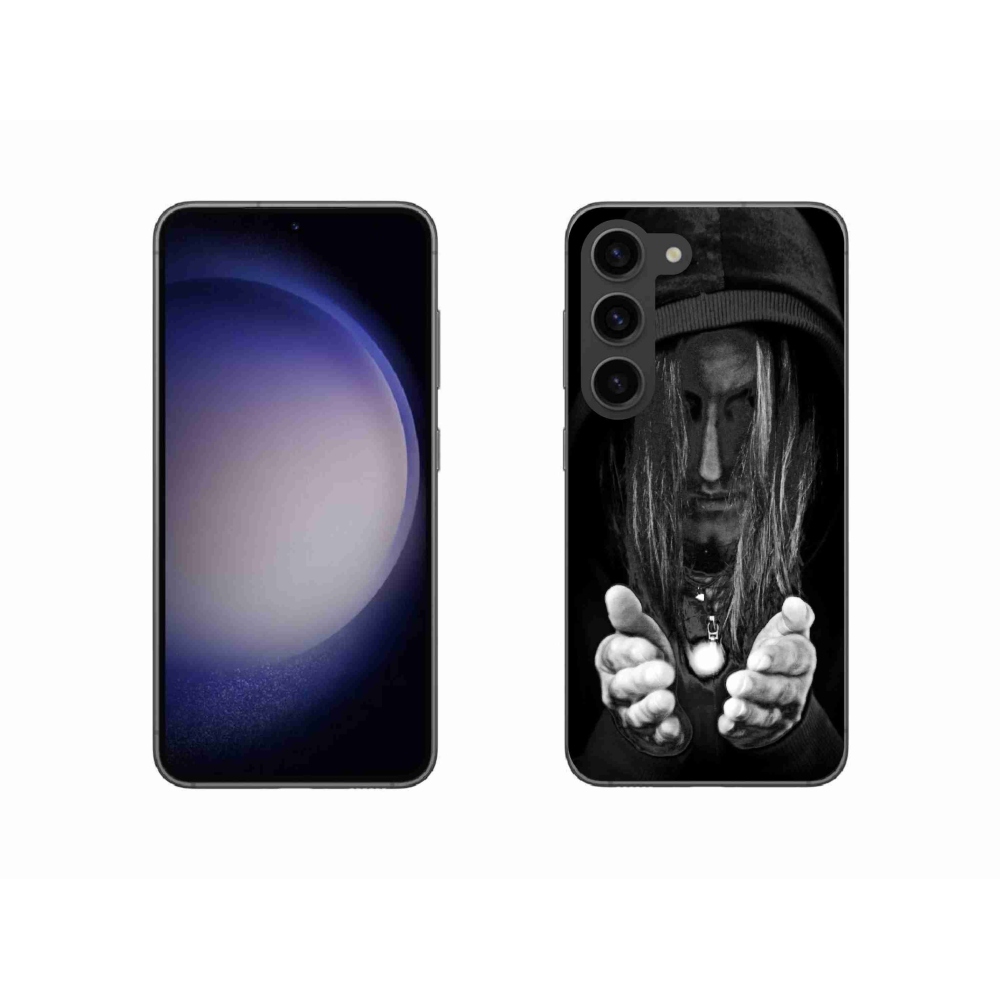 Gelový kryt mmCase na Samsung Galaxy S23 5G - tajemná osoba