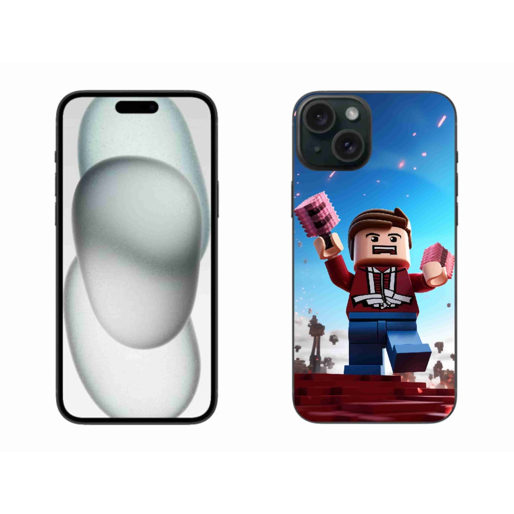 Gelový kryt mmCase na iPhone 15 Plus - roblox 2