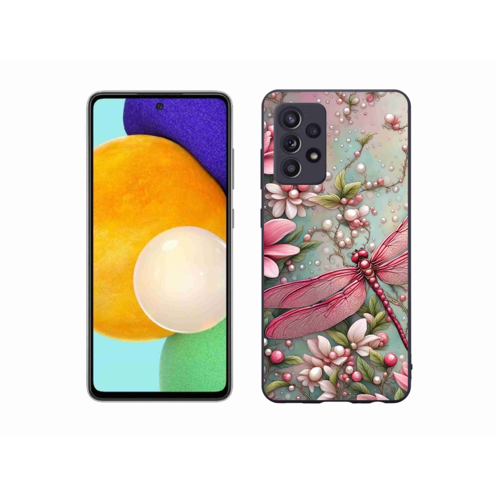 Gelový kryt mmCase na Samsung Galaxy A52s 5G - vážka