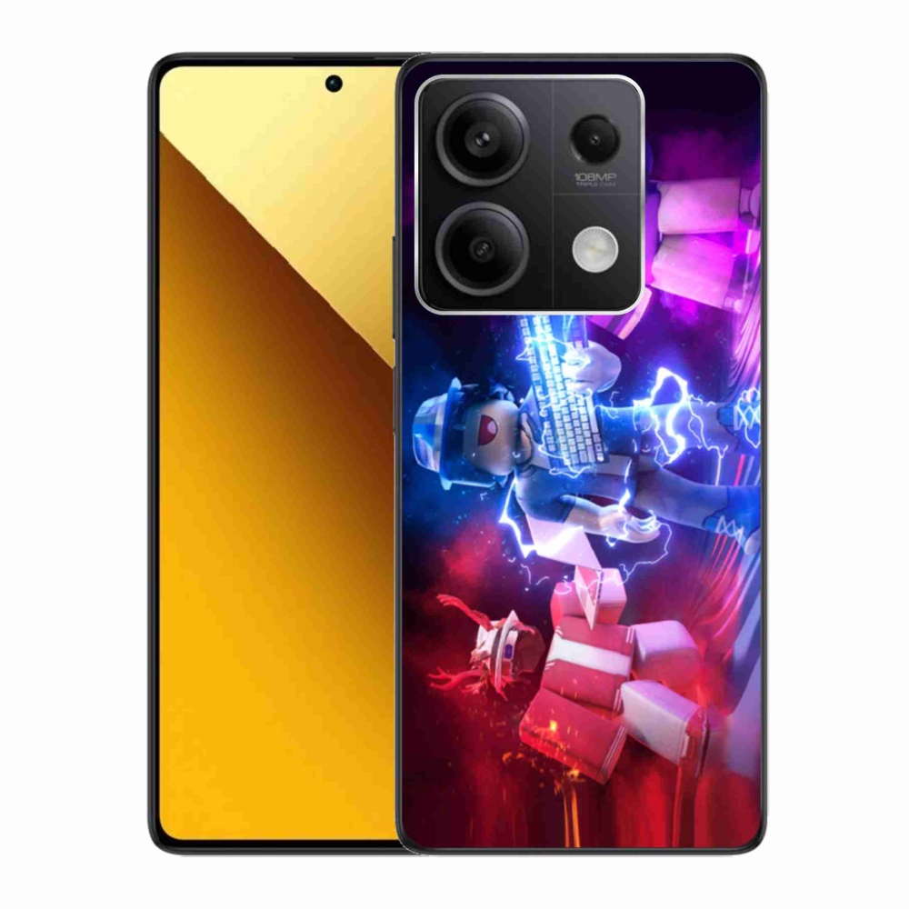 Gelový kryt mmCase na Xiaomi Redmi Note 13 5G - roblox