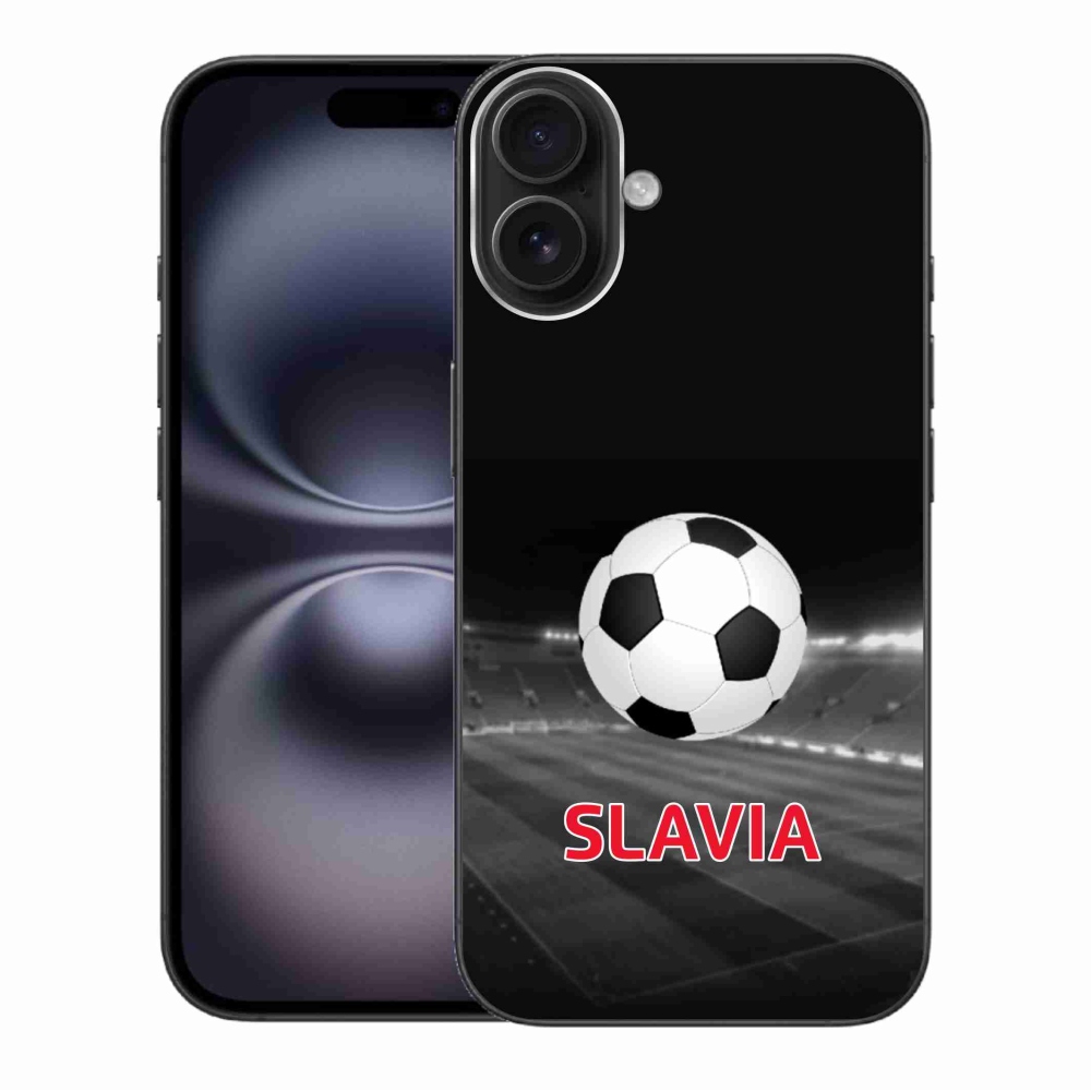 Gelový kryt mmCase na iPhone 16 Plus - slavia