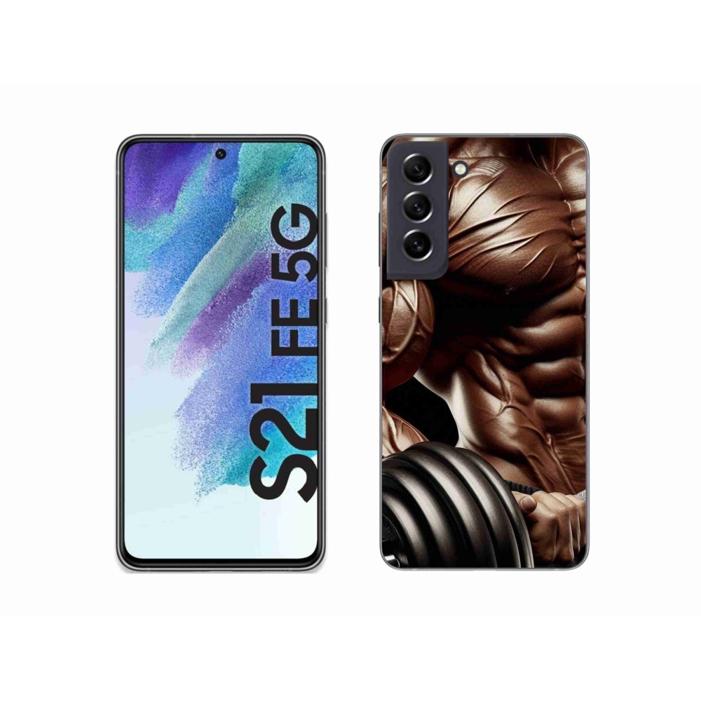 Gelový kryt mmCase na Samsung Galaxy S21 FE 5G - posilování 4