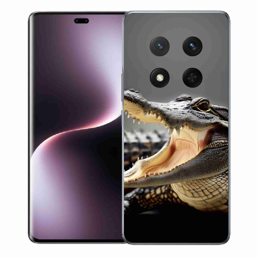 Gelový kryt mmCase na Honor Magic 7 Lite 5G - krokodýl