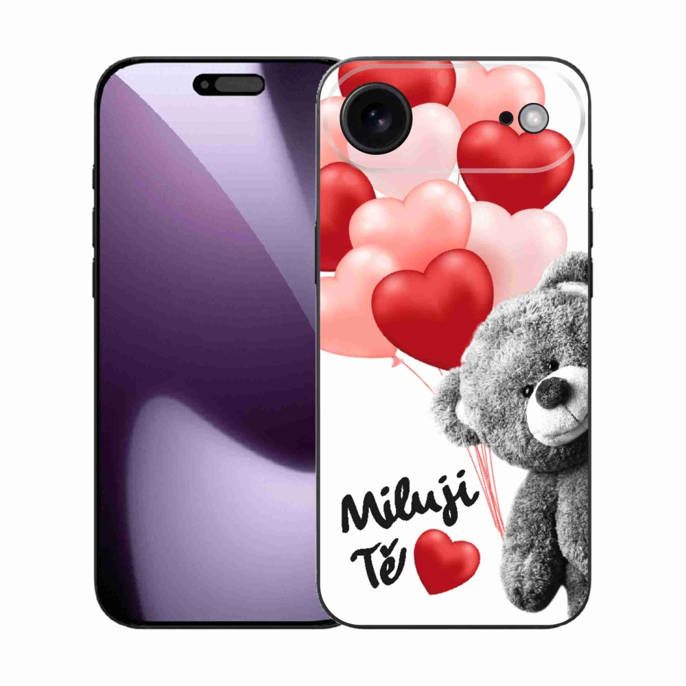 Gelový kryt mmCase na iPhone 17 Air - miluji Tě