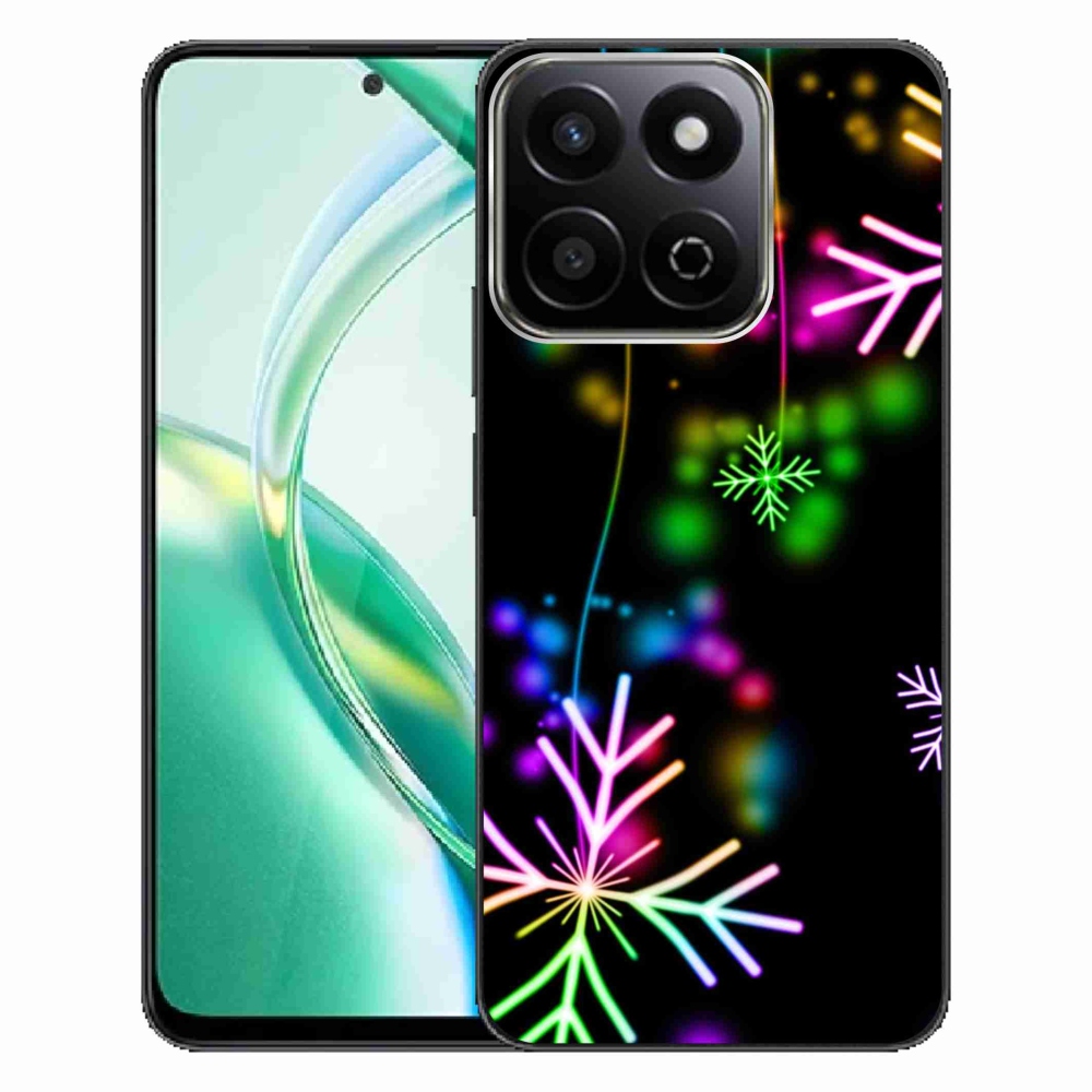 Gelový kryt mmCase na Honor 200 Smart 5G - barevné vločky