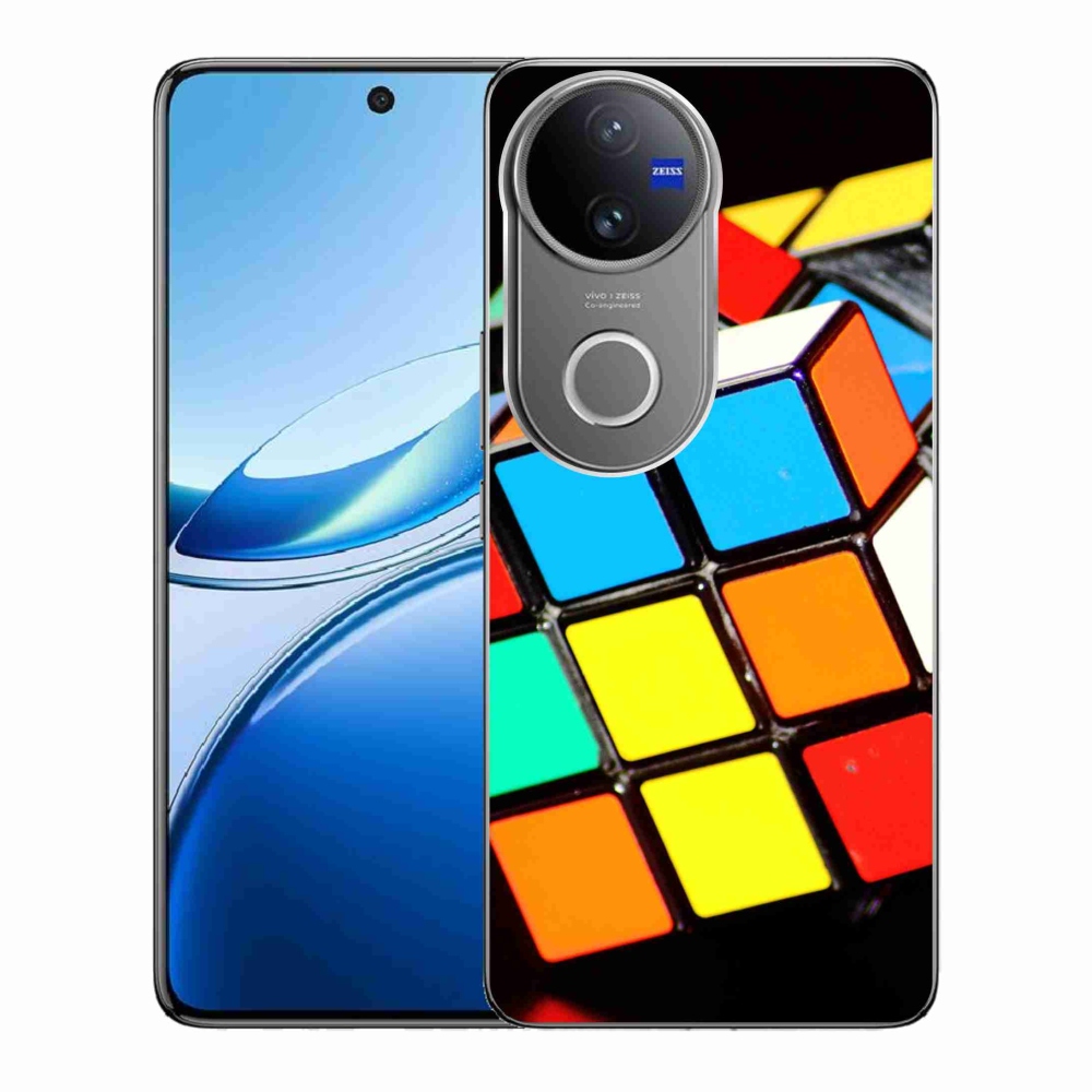 Gelový kryt mmCase na Vivo V50 5G - rubikova kostka